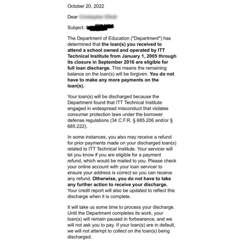 Discharge Letters